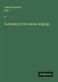 Vocabulary of the Haussa language.
