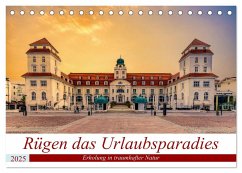 Rügen das Urlaubsparadies (Tischkalender 2025 DIN A5 quer), CALVENDO Monatskalender - Calvendo;Rogalski, Solveig