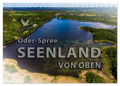 Oder-Spree Seenland von oben (Tischkalender 2025 DIN A5 quer), CALVENDO Monatskalender - Calvendo;Kloth & Ralf Roletschek, Daniela