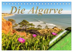 Die Algarve (Tischkalender 2025 DIN A5 quer), CALVENDO Monatskalender