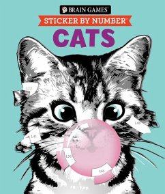 Brain Games - Sticker by Number: Cats - Publications International Ltd; New Seasons; Brain Games