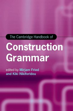 The Cambridge Handbook of Construction Grammar