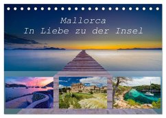 Mallorca - In Liebe zu der Insel (Tischkalender 2025 DIN A5 quer), CALVENDO Monatskalender