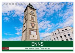 Enns, die älteste Stadt Österreichs (Tischkalender 2025 DIN A5 quer), CALVENDO Monatskalender