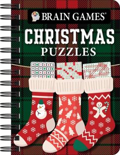 Brain Games - To Go - Christmas Puzzles (Stocking Cover) - Publications International Ltd; Brain Games