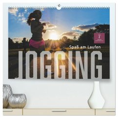 Jogging - Spaß am Laufen (hochwertiger Premium Wandkalender 2025 DIN A2 quer), Kunstdruck in Hochglanz