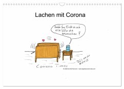 Lachen mit Corona (Wandkalender 2025 DIN A3 quer), CALVENDO Monatskalender