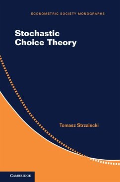 Stochastic Choice Theory - Strzalecki, Tomasz