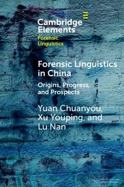 Cover Forensic Linguistics in China