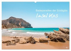 Insel Kos - Badeparadies der Südägäis (Wandkalender 2025 DIN A2 quer), CALVENDO Monatskalender