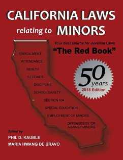 California Laws Relating to Minors - Hwang de Bravo, Maria