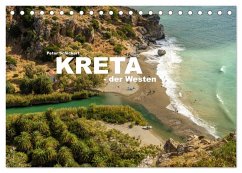 Kreta - der Westen (Tischkalender 2025 DIN A5 quer), CALVENDO Monatskalender