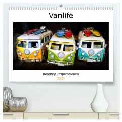 Vanlife - Roadtrip Impressionen (hochwertiger Premium Wandkalender 2025 DIN A2 quer), Kunstdruck in Hochglanz