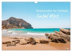 Insel Kos - Badeparadies der Südägäis (Wandkalender 2025 DIN A3 quer), CALVENDO Monatskalender