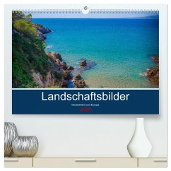 Landschaftsbilder Deutschland und Europa (hochwertiger Premium Wandkalender 2025 DIN A2 quer), Kunstdruck in Hochglanz - Calvendo;nennhaus, inga