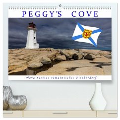 Peggy's Cove (hochwertiger Premium Wandkalender 2025 DIN A2 quer), Kunstdruck in Hochglanz