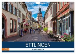 Ettlingen - Ansichtssache (Wandkalender 2025 DIN A4 quer), CALVENDO Monatskalender - Calvendo;Bartruff, Thomas