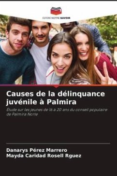 Causes de la délinquance juvénile à Palmira - Pérez Marrero, Danarys;Rosell Rguez, Mayda Caridad