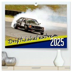 Driftwinkel Extrem (hochwertiger Premium Wandkalender 2025 DIN A2 quer), Kunstdruck in Hochglanz