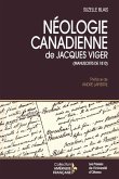 Néologie Canadienne de Jacques Viger