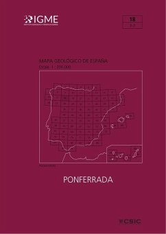 Mapa geológico de España, escala 1:200.000 : Ponferrada, hoja 18, 3-3