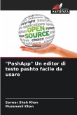 "PashApp" Un editor di testo pashto facile da usare