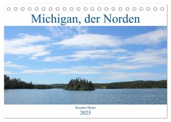 Michigan, der Norden (Tischkalender 2025 DIN A5 quer), CALVENDO Monatskalender