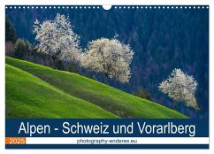 Alpen - Schweiz und Vorarlberg (Wandkalender 2025 DIN A3 quer), CALVENDO Monatskalender - Calvendo;Enderes, Rolf