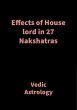 Effects of House lord in 27 Nakshatras... - Bild 1