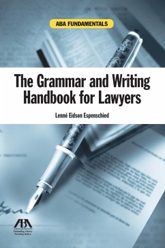 Cover The Grammar and Writing Handbook for Lawyers (eBook, ePUB)