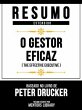Resumo Estendido - O Gestor Eficaz (The... - Bild 1