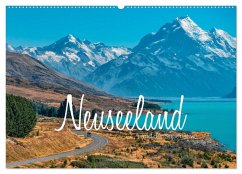 Neuseeland - Land der Superlative (Wandkalender 2025 DIN A2 quer), CALVENDO Monatskalender - Calvendo;Becker, Stefan