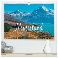 Neuseeland - Land der Superlative (hochwertiger Premium Wandkalender 2025 DIN A2 quer), Kunstdruck in Hochglanz - Calvendo;Becker, Stefan