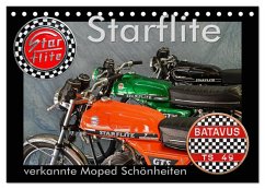 Starflite verkannte Moped Schönheiten (Tischkalender 2025 DIN A5 quer), CALVENDO Monatskalender