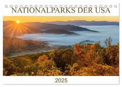 Nationalparks der USA (Tischkalender 2025 DIN A5 quer), CALVENDO Monatskalender - Calvendo;Heeb, Christian