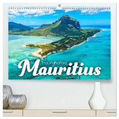 Traumhaftes Mauritius (hochwertiger Premium Wandkalender 2025 DIN A2 quer), Kunstdruck in Hochglanz