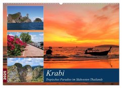 Krabi - Tropisches Paradies im Südwesten Thailands (Wandkalender 2025 DIN A2 quer), CALVENDO Monatskalender