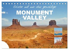 Erlebe mit mir das gewaltige Monument Valley (Tischkalender 2025 DIN A5 quer), CALVENDO Monatskalender - Calvendo;Büscher, Nadine