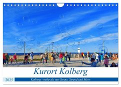 Kurort Kolberg (Wandkalender 2025 DIN A4 quer), CALVENDO Monatskalender