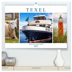 Texel - Kleine Insel, große Vielfalt (hochwertiger Premium Wandkalender 2025 DIN A2 quer), Kunstdruck in Hochglanz - Calvendo;Dölling, AD DESIGN Photo + PhotoArt, Angela