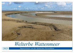 Welterbe Wattenmeer (Wandkalender 2025 DIN A2 quer), CALVENDO Monatskalender - Calvendo;Klesse, Andreas