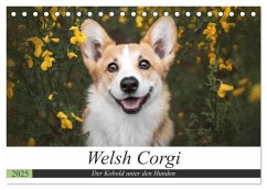Welsh Corgi - Der Kobold unter den Hunden (Tischkalender 2025 DIN A5 quer), CALVENDO Monatskalender
