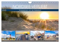 NORDSEE-VERLIEBT (Wandkalender 2025 DIN A4 quer), CALVENDO Monatskalender