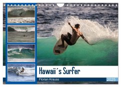 Hawaii´s Surfer (Wandkalender 2025 DIN A4 quer), CALVENDO Monatskalender