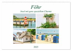 Föhr - Insel mit ganz speziellem Charme (Wandkalender 2025 DIN A2 quer), CALVENDO Monatskalender