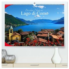 Der schöne Norden des Lago di Como (hochwertiger Premium Wandkalender 2025 DIN A2 quer), Kunstdruck in Hochglanz