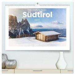 Südtirol - Das nördliche Italien. (hochwertiger Premium Wandkalender 2025 DIN A2 quer), Kunstdruck in Hochglanz