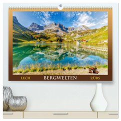 Bergwelten - Lech - Zürs (hochwertiger Premium Wandkalender 2025 DIN A2 quer), Kunstdruck in Hochglanz