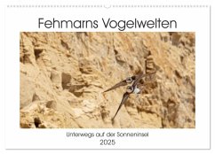 Fehmarn Vogelwelten (Wandkalender 2025 DIN A2 quer), CALVENDO Monatskalender