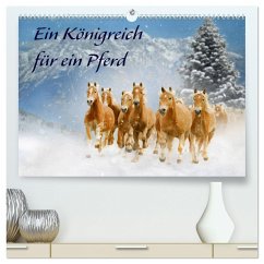 Ein Königreich für ein Pferd (hochwertiger Premium Wandkalender 2025 DIN A2 quer), Kunstdruck in Hochglanz - Calvendo;Starick, Sigrid